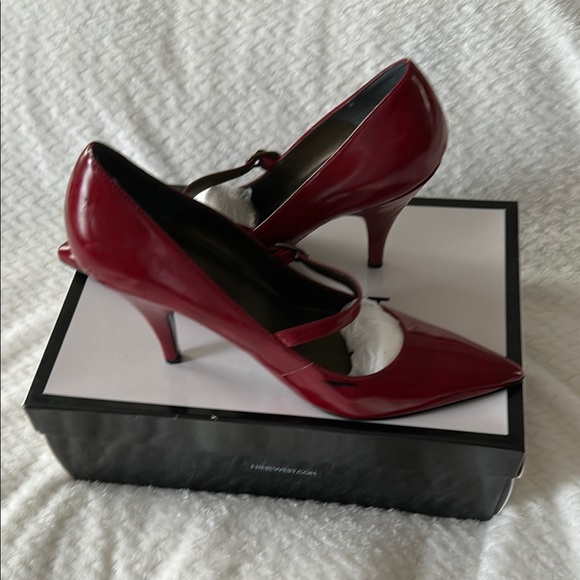 Nine West Red Patent Leather Heels - Picture 5 of 7
